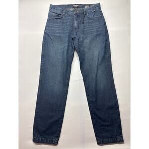 Cross Eyed Moose Men's Tapered Leg Blue Denim Jeans - Size 32x32
